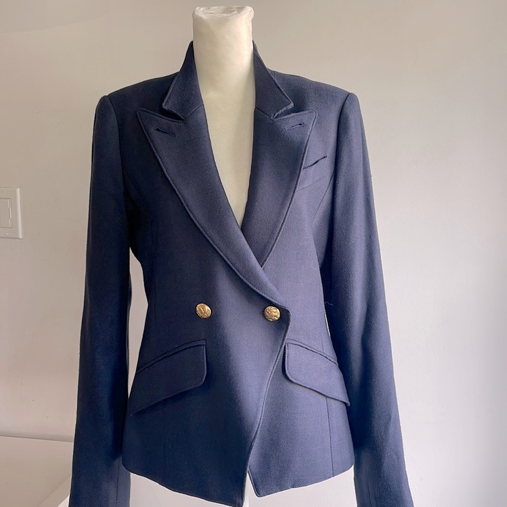 Smythe Viscose Navy Blazer